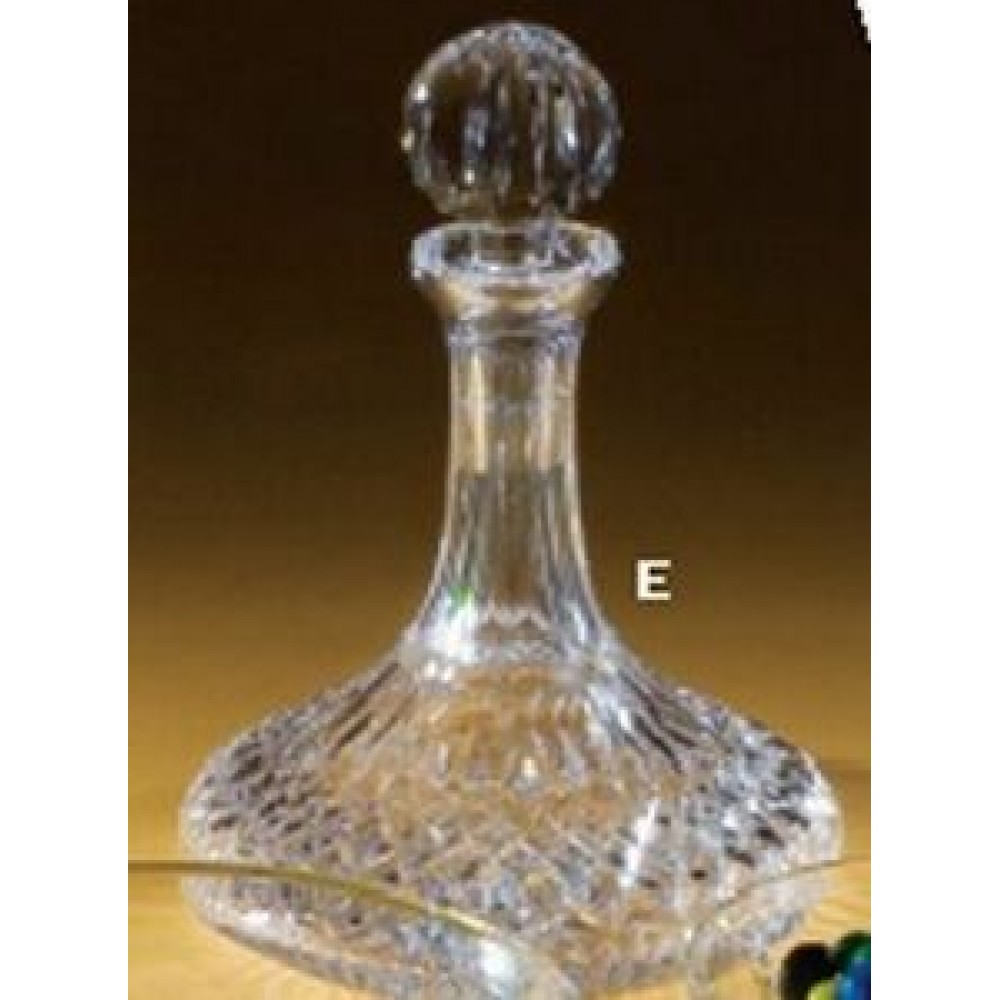 Waterford Crystal Lismore Ships Decanter Custom Imprinted Waterford Crystal Lismore Ships Decanter Custom Imprinted