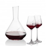 Terrassa Carafe & Bretton Wine with Logo