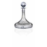 Logo Branded 24% Lead Crystal 32 Oz. Ships Decanter w/ Round Stopper