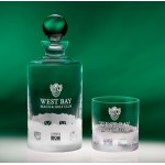 34 Oz. Normandy Golf Decanter Custom Imprinted
