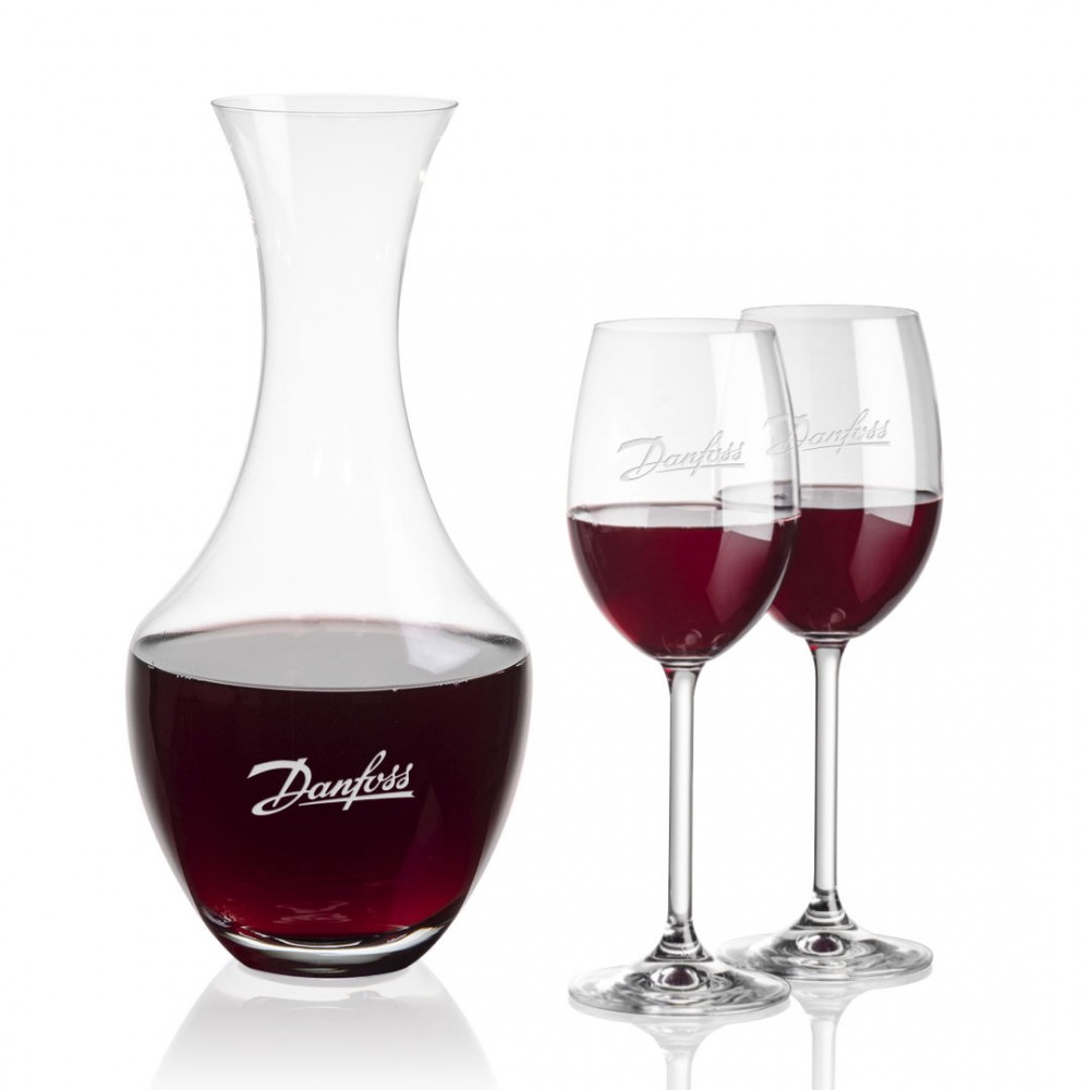 Customized Oldham Carafe & Naples Wine Customized Oldham Carafe & Naples Wine