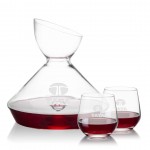 Promotional Woodbury Carafe & Garland Stemless Wine