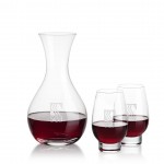 Custom Adelita Carafe & Glenarden Stemless Wine