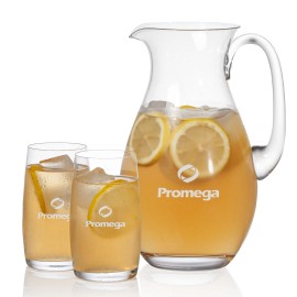 St Tropez Pitcher & 2 Valemount Beverage with Logo