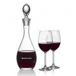 Malvern Decanter & Blyth Wine with Logo