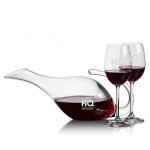 Personalized Reyna Carafe & Woodbridge Wine