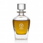 Sterling Decanter & Lid with Logo