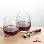 Swiss Force Opener & 2 Crestview Wine - Red with Logo