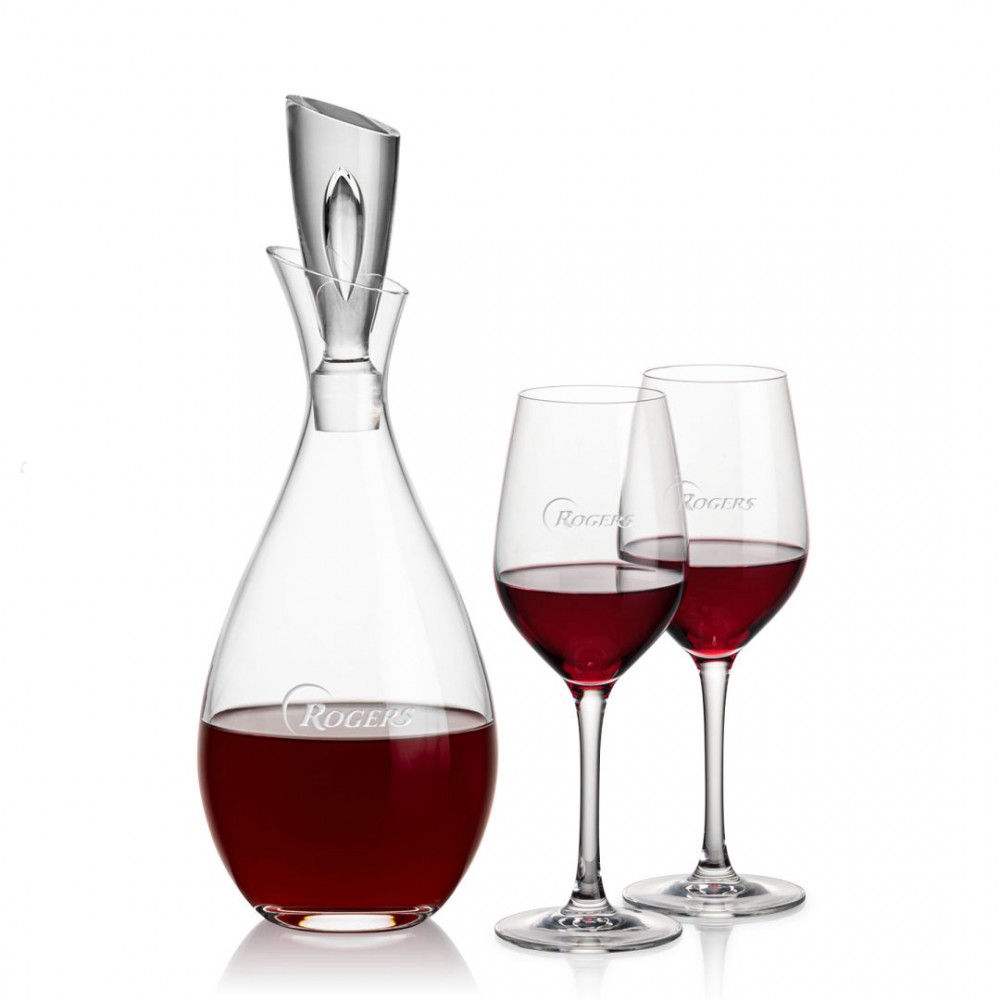 Custom Juliette Decanter & Lethbridge Wine Custom Juliette Decanter & Lethbridge Wine