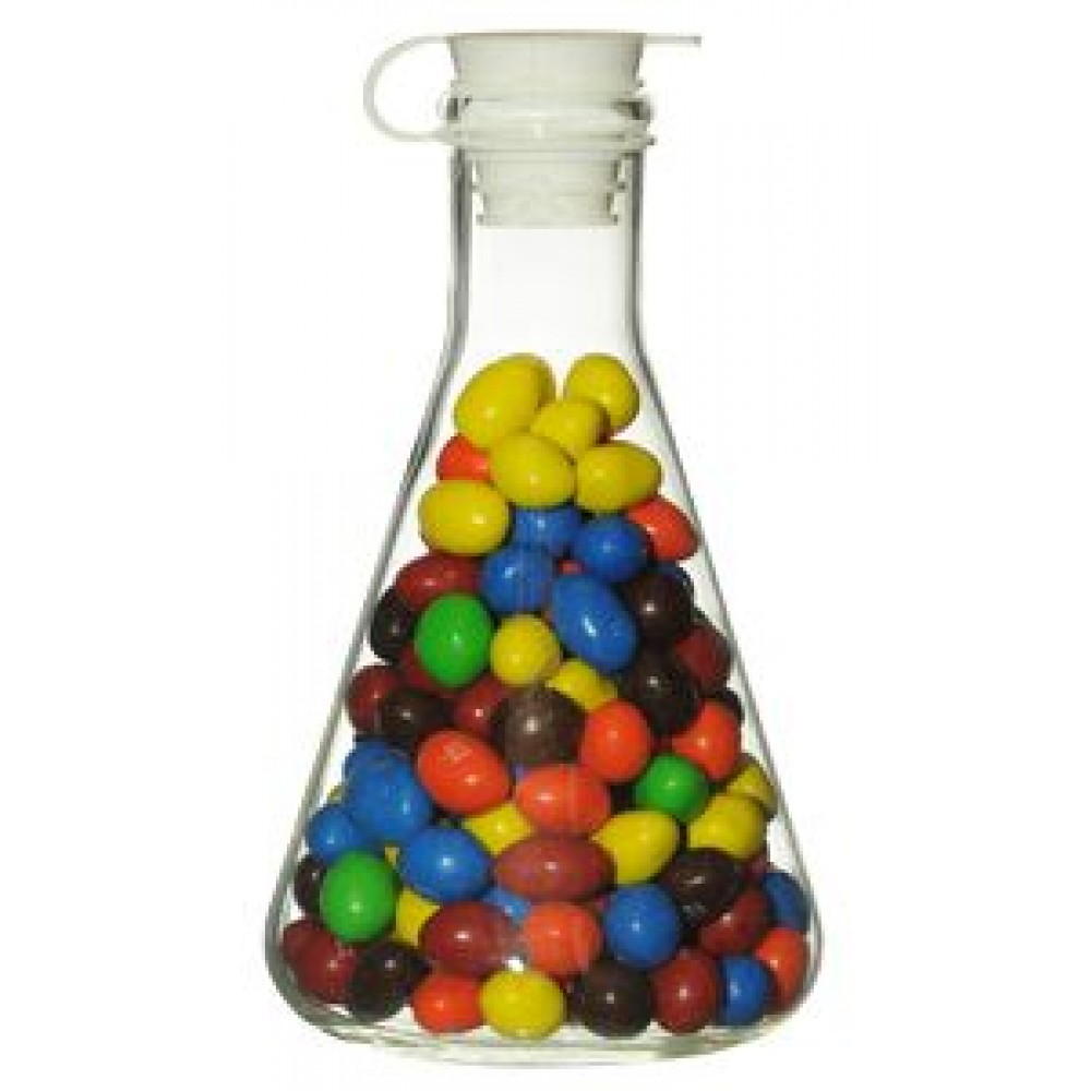 500 ml Erlenmeyer Candy or Treat Flask w/ Silicone Stopper Custom Imprinted 500 ml Erlenmeyer Candy or Treat Flask w/ Silicone Stopper Custom Imprinted