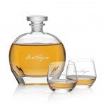 Personalized Bexley Decanter & 2 On-the-Rocks