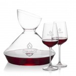 Logo Branded Woodbury Carafe & Elderwood Wine