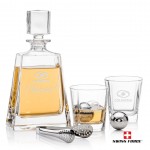 Arcadia Decanter Set & Ice Ball with Logo
