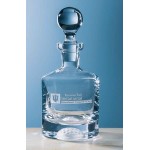 Fairway Decanter w/Frosted Golf Ball Bottom with Logo