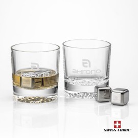 Personalized Swiss Force S/S Ice Cubes & 2 Buxton OTR  Personalized Swiss Force S/S Ice Cubes & 2 Buxton OTR