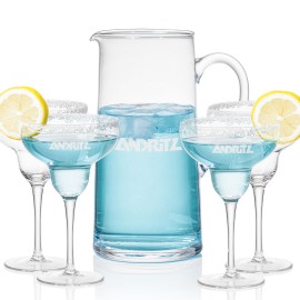 Rexdale Pitcher & 4 St Tropez Cocktail with Logo  Rexdale Pitcher & 4 St Tropez Cocktail with Logo