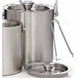 3 Liter Stainless Steel Jamboree Deluxe Ice Bucket Set with Logo  3 Liter Stainless Steel Jamboree Deluxe Ice Bucket Set with Logo