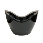 Promotional Acrylic Black Ice Bucket Four-Liter