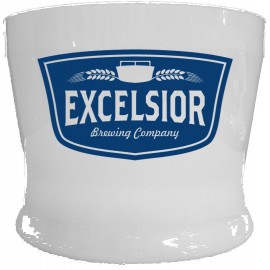 Custom Plastic Beer Bucket in blue, red or white  Custom Plastic Beer Bucket in blue, red or white