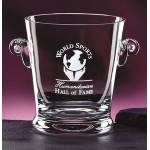 7" Celebration Crystal Ice Bucket with Logo