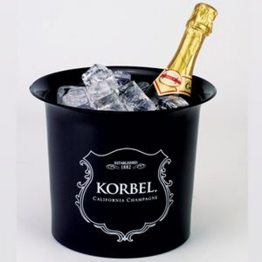 Plastic Champagne Bucket Logo Branded Plastic Champagne Bucket Logo Branded