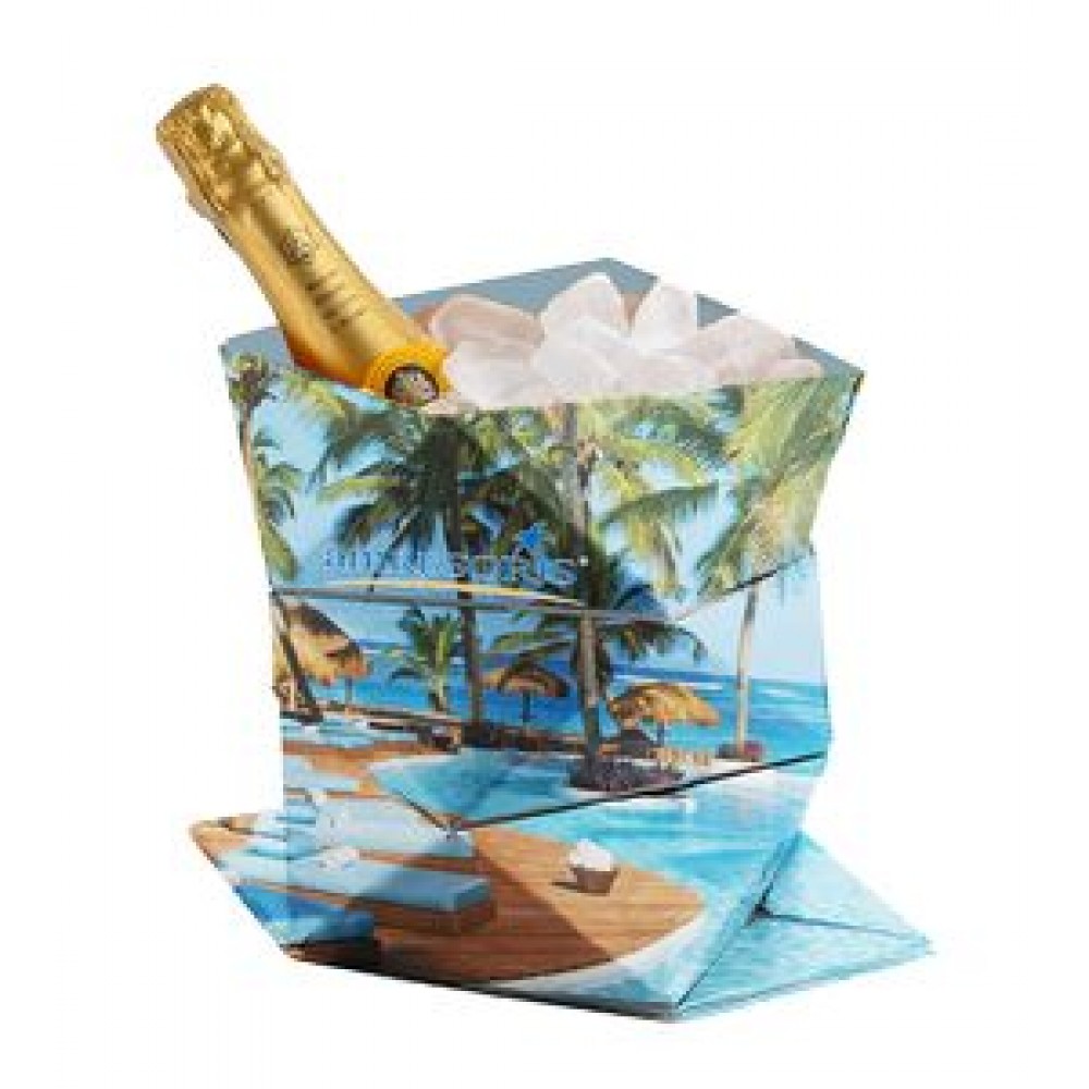 Custom Printed Origami Paper Ice Bucket Custom Printed Origami Paper Ice Bucket