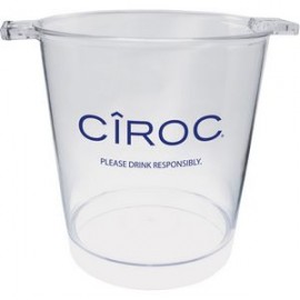 Styrene Ice Bucket with Logo