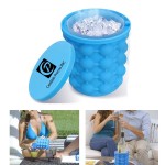 Silicone Ice Tray Mold Bucket with Logo