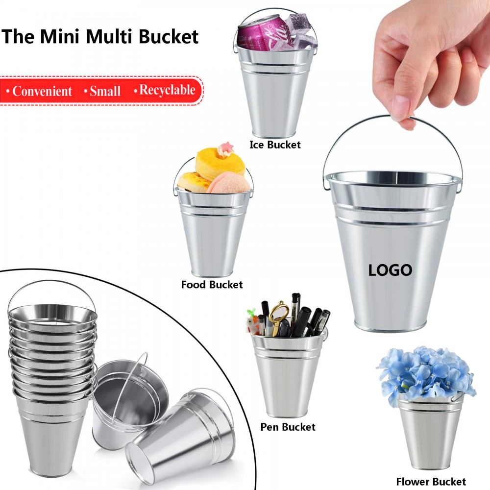 Customized Metal Multi Purposes Pail Ice Bucket