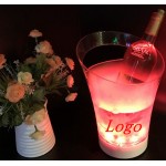 Large Capacity 7 Colors Changing LED Ice Bucket with Logo