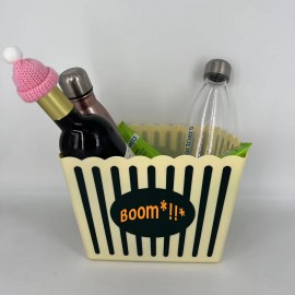 Custom Popcorn Container Gift Bucket with Logo  Custom Popcorn Container Gift Bucket with Logo