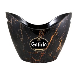 Personalized BREKX Chill Valley Black Marble Ice Bucket