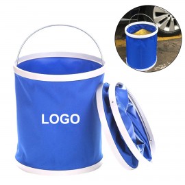 Custom Outdoor Multi-Purpose 9L Collapsible Bucket