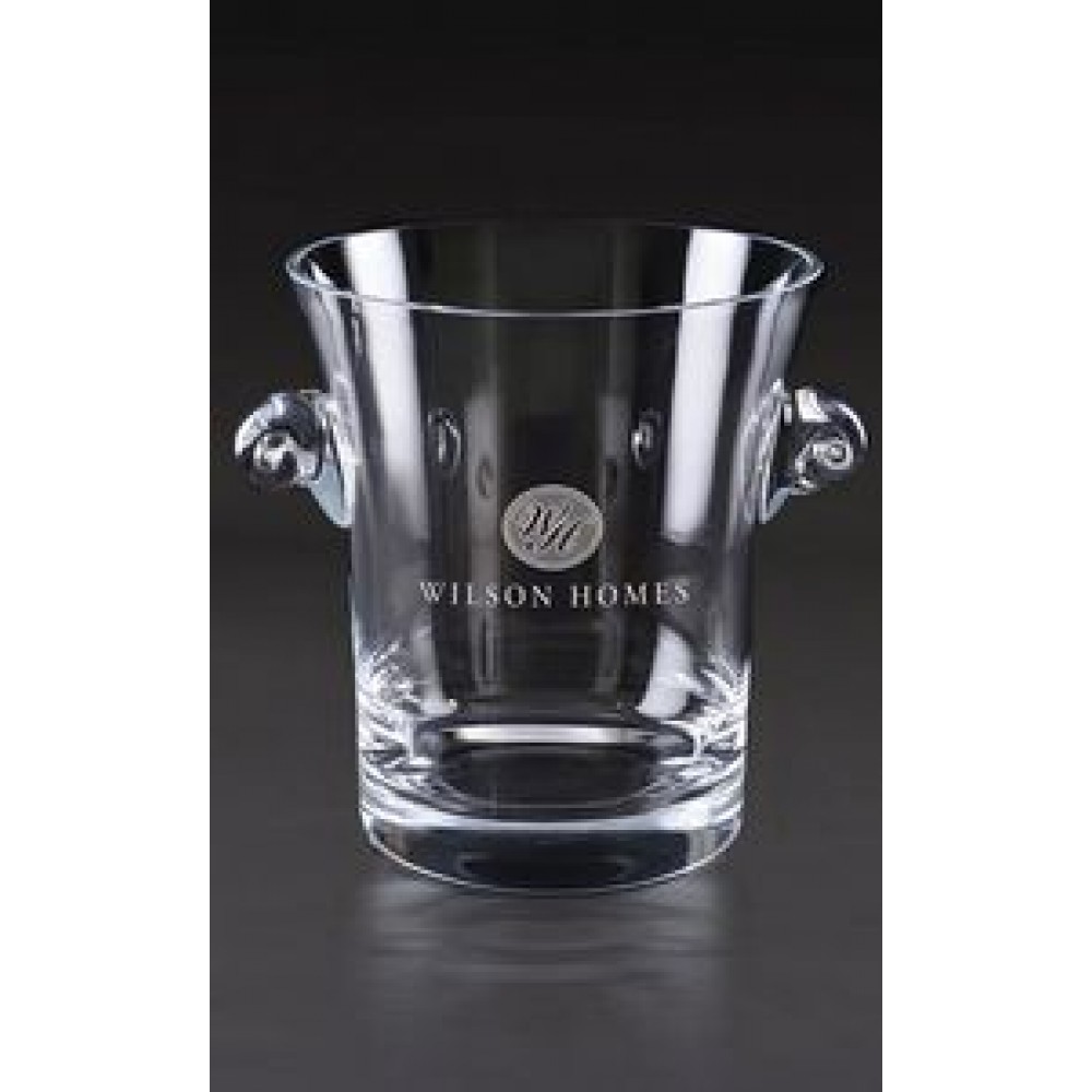 Large Commodore Ice Bucket with Logo