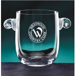 Atelier Crystal Ice Bucket with Logo