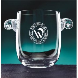 Atelier Crystal Ice Bucket with Logo  Atelier Crystal Ice Bucket with Logo