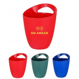 Plastic Ice Bucket with Logo