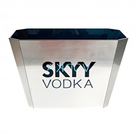 HEXA LED Ice Bucket with Logo  HEXA LED Ice Bucket with Logo