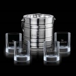 Custom Engraved Milano Ice Bucket & 4 Rexdale OTR