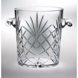 Personalized Raleigh Ice Bucket - Lead Crystal (9 1/4"x8")