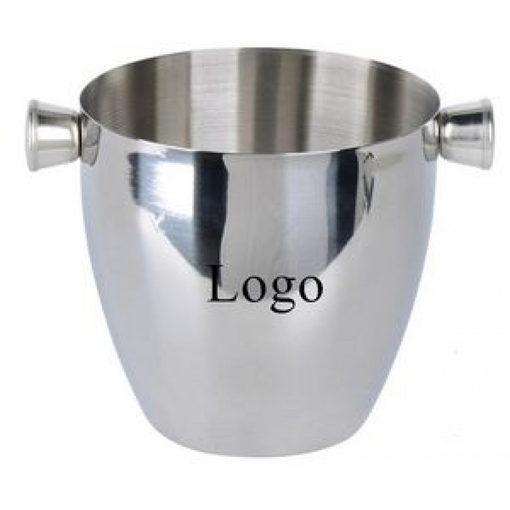 Custom Engraved Stainless Steel Ice Bucket 1.5L Custom Engraved Stainless Steel Ice Bucket 1.5L