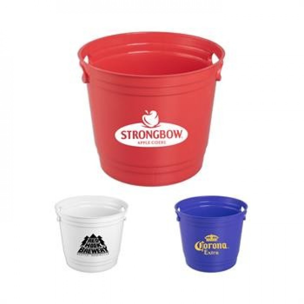 Promotional 7.5 Quart Stackable Plastic Bucket