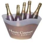 Customized Half Metal LED Ice Bucket