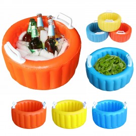Inflatable Ice Bucket with Logo  Inflatable Ice Bucket with Logo