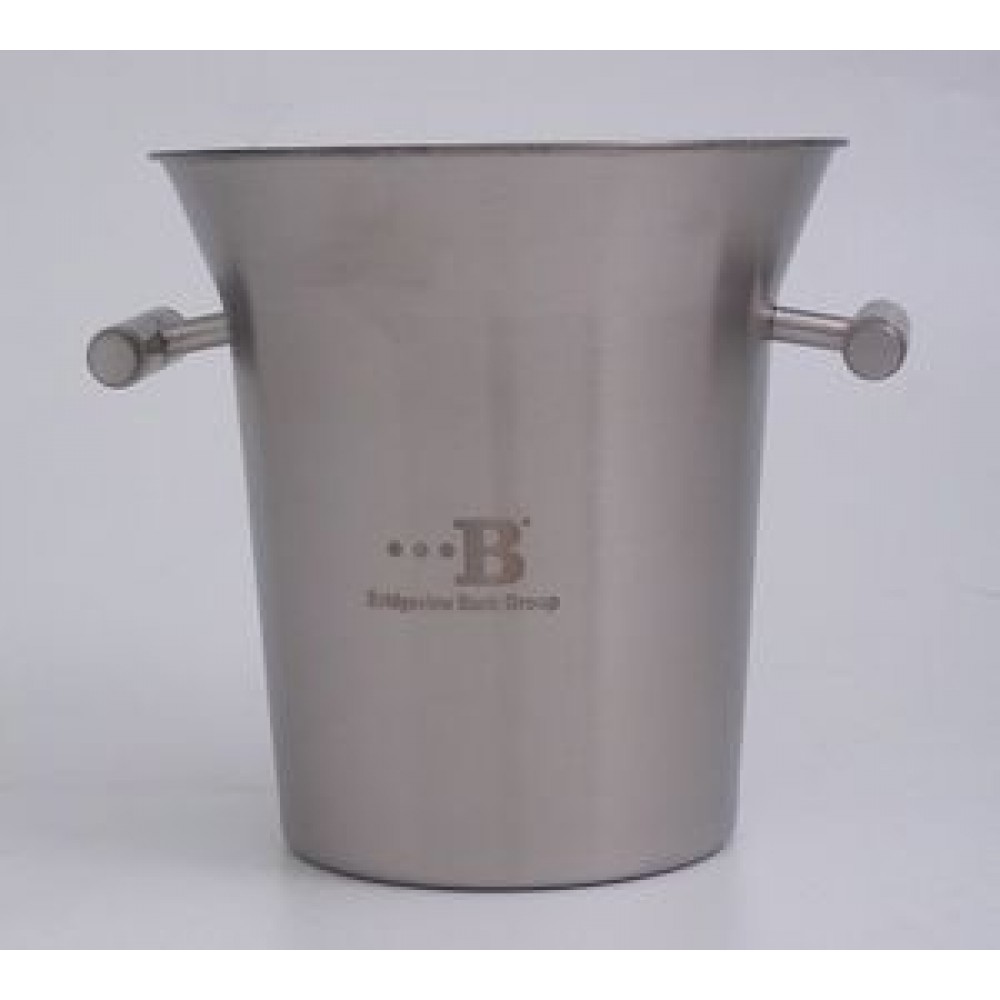 Custom Printed Ice Bucket - Stainless Steel Custom Printed Ice Bucket - Stainless Steel