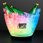 Custom Engraved Rechargeable LED Large Ice Buckets w/ Remote