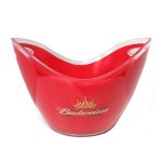 Logo Branded Plastic Ice Bucket (13"x10")