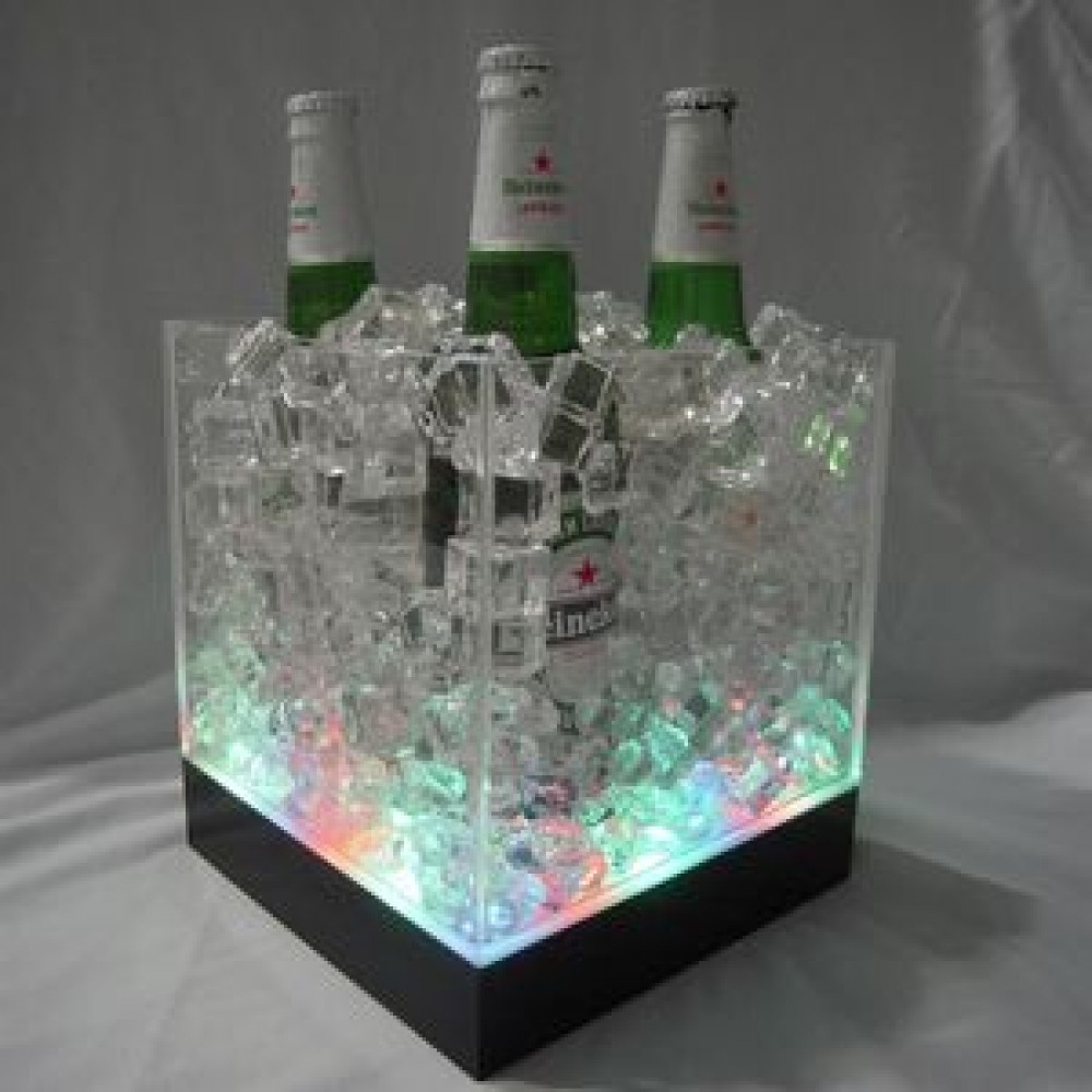 LED Ice Bucket Custom Imprinted LED Ice Bucket Custom Imprinted