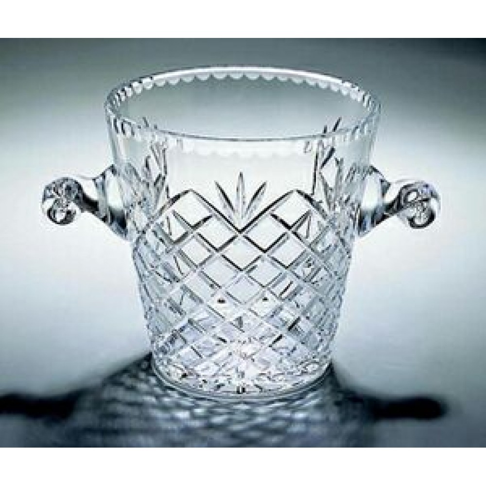 Custom Engraved Montoya Ice Bucket - Lead Crystal (7 1/2"x7") Custom Engraved Montoya Ice Bucket - Lead Crystal (7 1/2"x7")