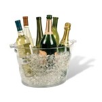 Custom Printed Monterey Jumbo Oval Acrylic Wine Cooler